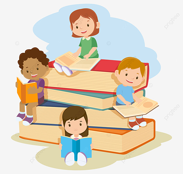 children reading book png 100047